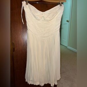 Antik Batik cream dress, size small.